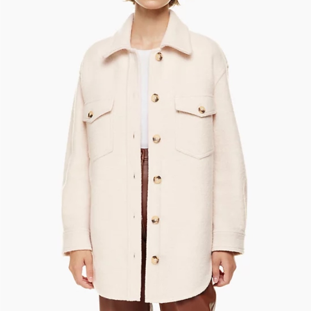 Aritzia Ganna Shirt Jacket